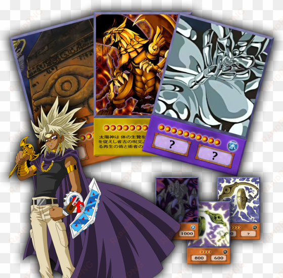 marik ishtar deck anime style - konami yugioh yugi's legendary decks ultra rare