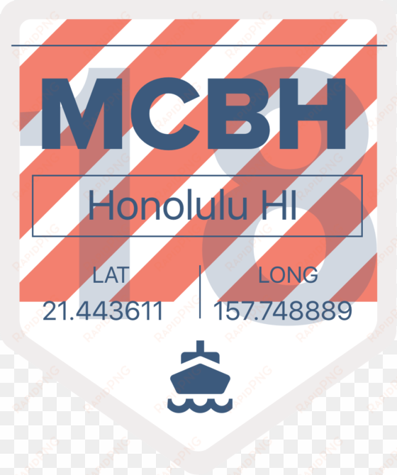 marine corps base hawaii - poster