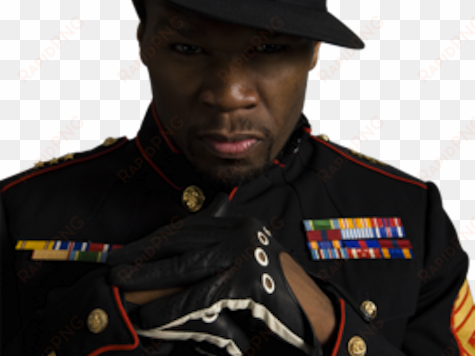 marine rips 50 cent for wearing dress blues - rapper