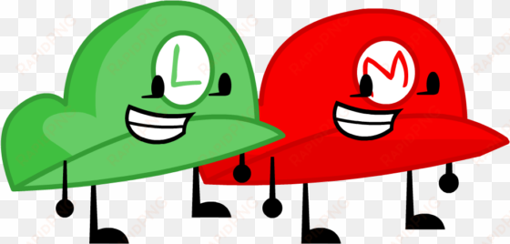 Mario And Luigi Hat - Object Show Hat transparent png image