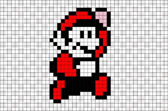 mario bros 3 pixel art