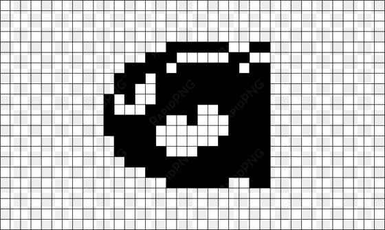 mario bullet bill pixel art
