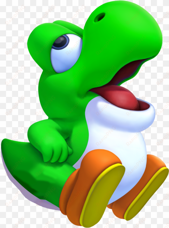 Mario Kart 8 Characters And Courses Wish List - Baby Yoshi transparent png image