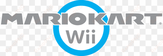 mario kart wii mario kart, wii - mario kart wii logo png