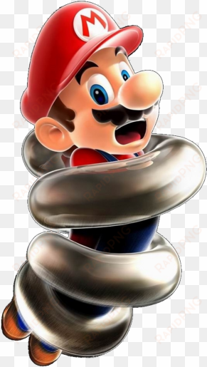 mario transparent scared - super mario galaxy spring mushroom video