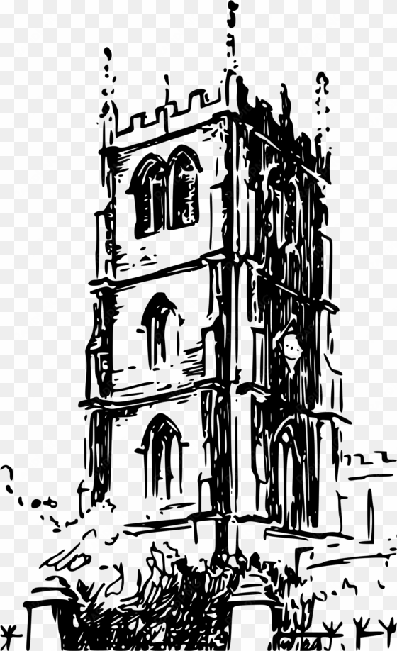 market clipart church - church tower png