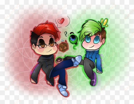 markiplier and jacksepticeye - jacksepticeye