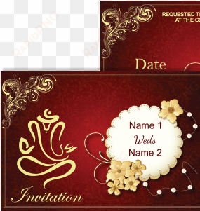 maroon color wedding invitation card maroon color wedding - wedding card design png