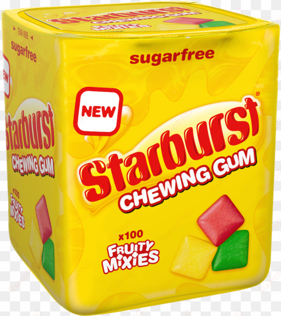 mars - starburst chewing gum sugar free