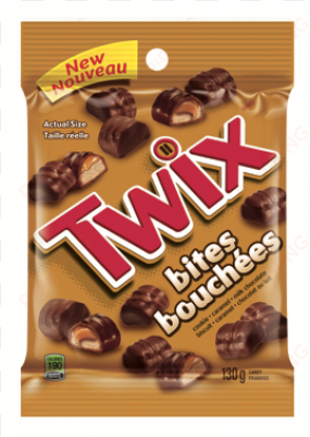 mars twix 130g - twix bites stand up caramel & milk chocolate candy