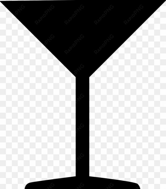 martini glass silhouette - cocktail glass silhouette png