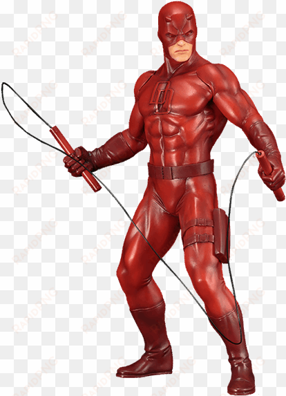Marvel: Defenders: Artfx+ Statue: Daredevil Black Suit transparent png image