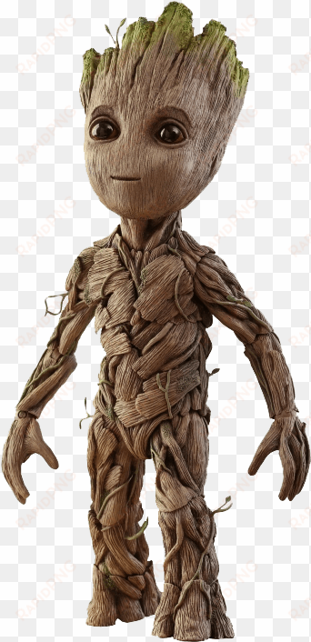marvel groot sixth scale figure by hot toys - guardians of the galaxy groot