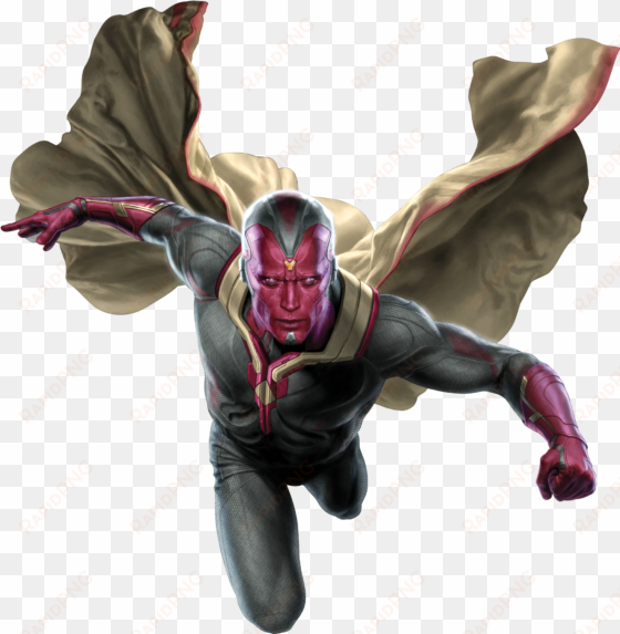 marvel vision png download image - age of ultron vision promo art