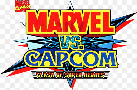 marvel vs capcom clash of super heroes capcom database - marvel vs capcom logo