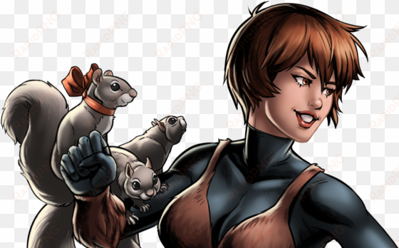 marvel's new warriors / squirrel girl comedy tv series - marvel squirrel girl