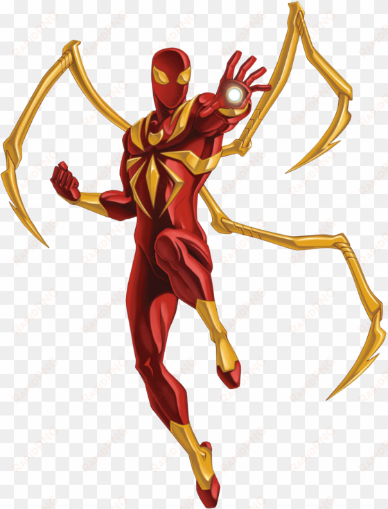marvelthe iron spider armor in the marvel comics - iron spider suit comparison