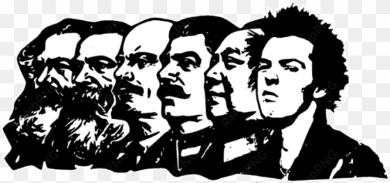 #marx #engels #lenin #stalin #mao & #sidvicious - clinton is a dictator