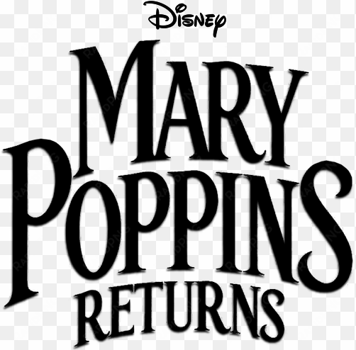 mary - mary poppins returns logo png