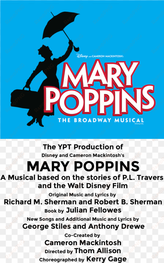 mary poppins - mary poppins program logo