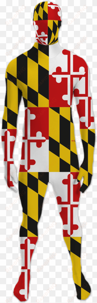 maryland flag / body suit - maryland flag bodysuit