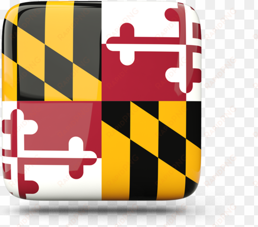 maryland flag square