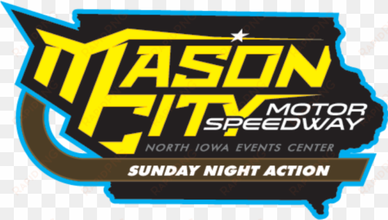 mason city motor speedway logo