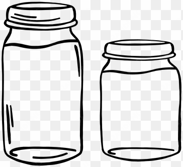 mason jar jar container glass jam food cli - glass containers clipart