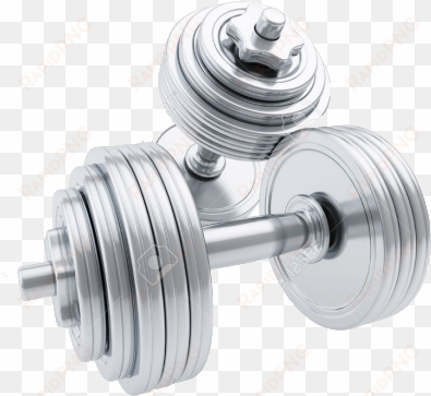 massages & physioterapy - silver dumbbells