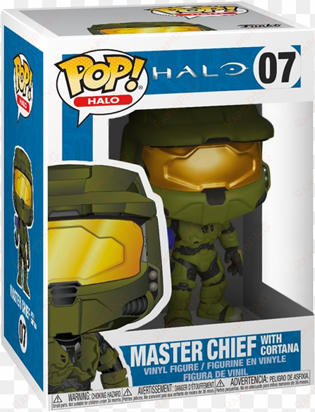 master chief with cortana pop vinyl figure - funko master chief with cortana