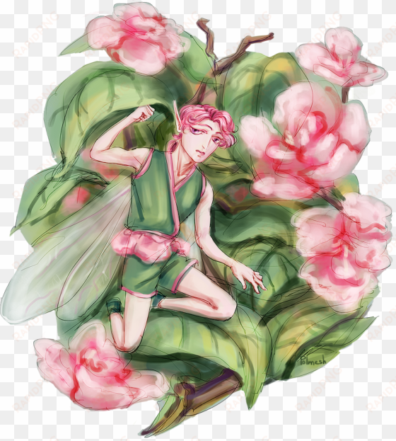 #mastoart #art #creative #creativetoots #nature #fairy - Garden Roses transparent png image