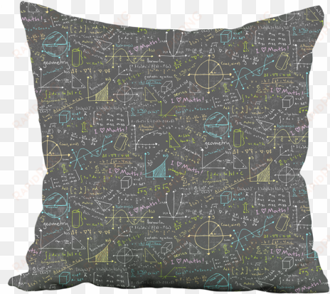 math lessons pillow - cafepress math lessons everyday pillow