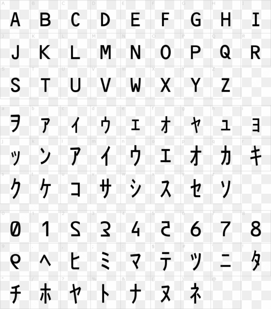 matrix code - dragonslapper font