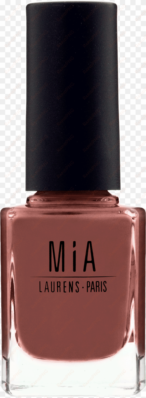 matt-effect - mia laurens silver fog nail polish - uk delivery only