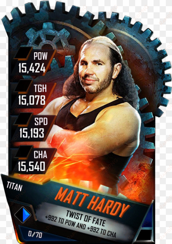 matthardy s4 18 titan - jeff hardy wwe supercard