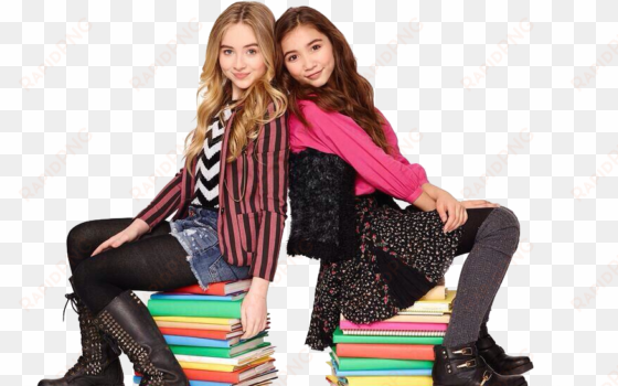 maya and riley gmw - girl meets world season 3 logo