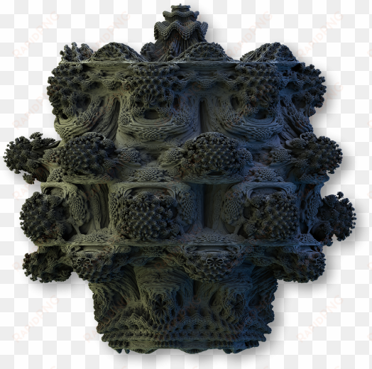 mayan casket small - mandelbrot real