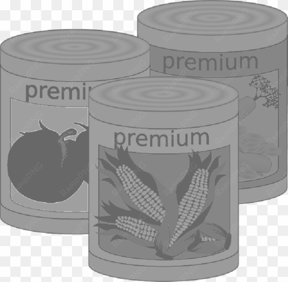 mb image/png - canned food clip art