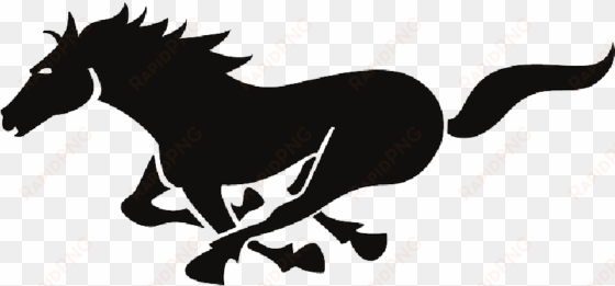 mb image/png - mustang horse silhouette png