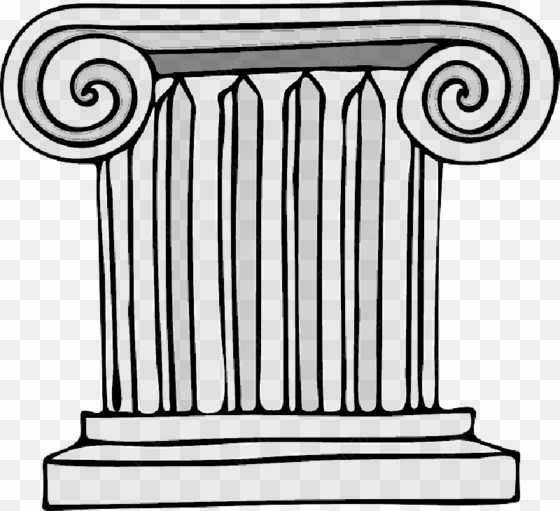 mb image/png - roman columns clip art