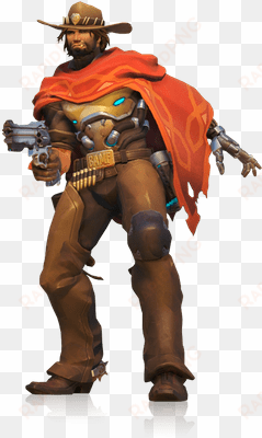 Mccree Completo - 3d Printed Overwatch Characters transparent png image
