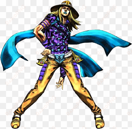 mccree - jojo's bizarre adventure gyro zeppeli