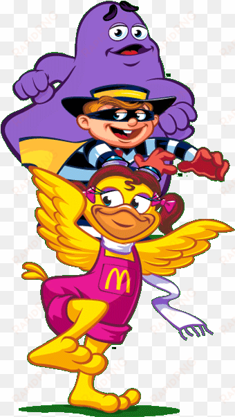 mcdonalds cartoon crew