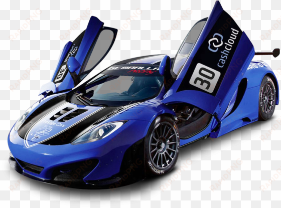 mclaren mp4 12c gt3 racing car png image - race car png