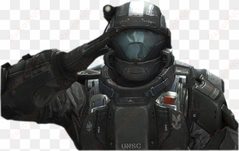 mcnair salute - halo 3: odst