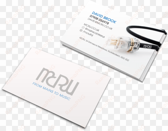 Mcrucards - Business Card transparent png image