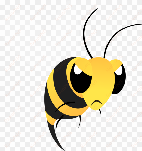 mean bee clipart clipartxtras - angry bees clipart