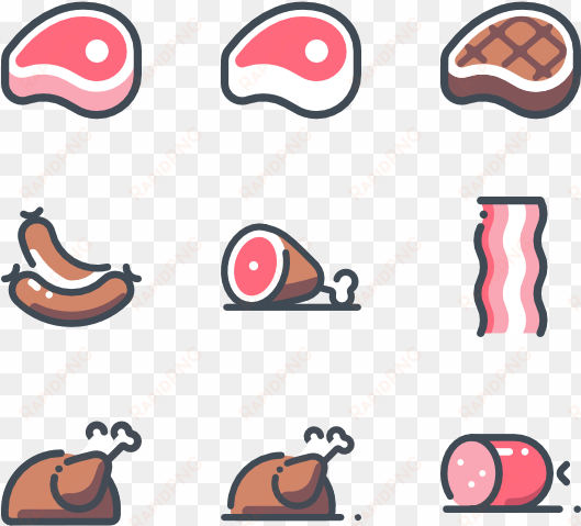 meat and fish - meat