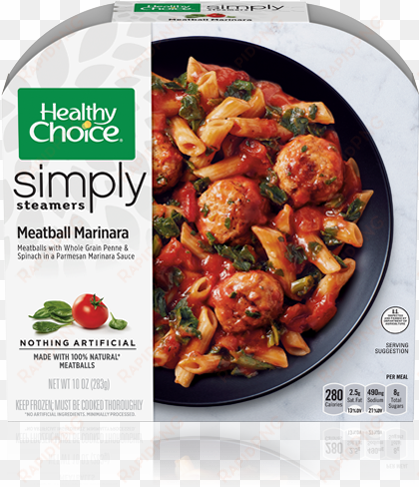 meatball marinara - healthy choice power bowls