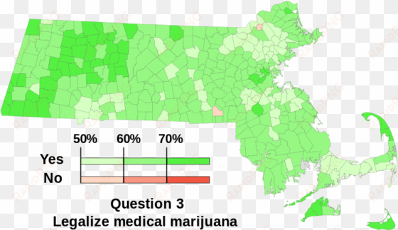 Medical Marijuana Ballot Results From 2012 In Massachusetts - Massachusetts Question 4 Results transparent png image